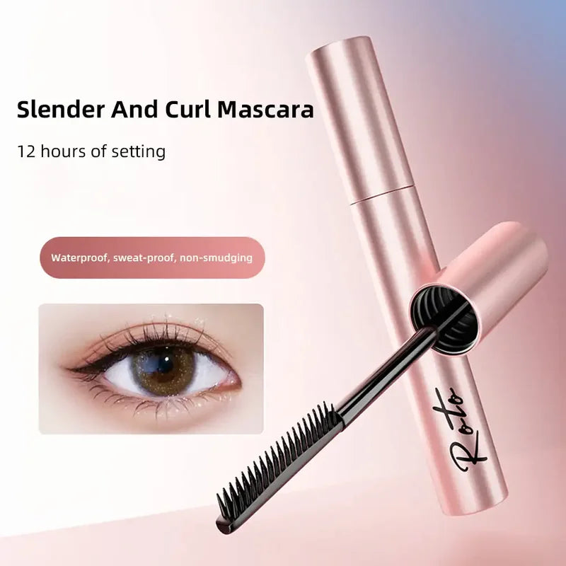 Waterproof Long Lasting Silky Lash Mascara - Black Eyelash Extension Makeup