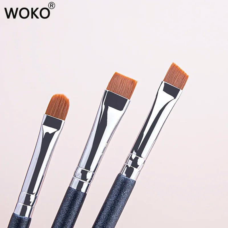 Precision Lip & Eyebrow Brush Set - Fine Detail Concealer Makeup Tools