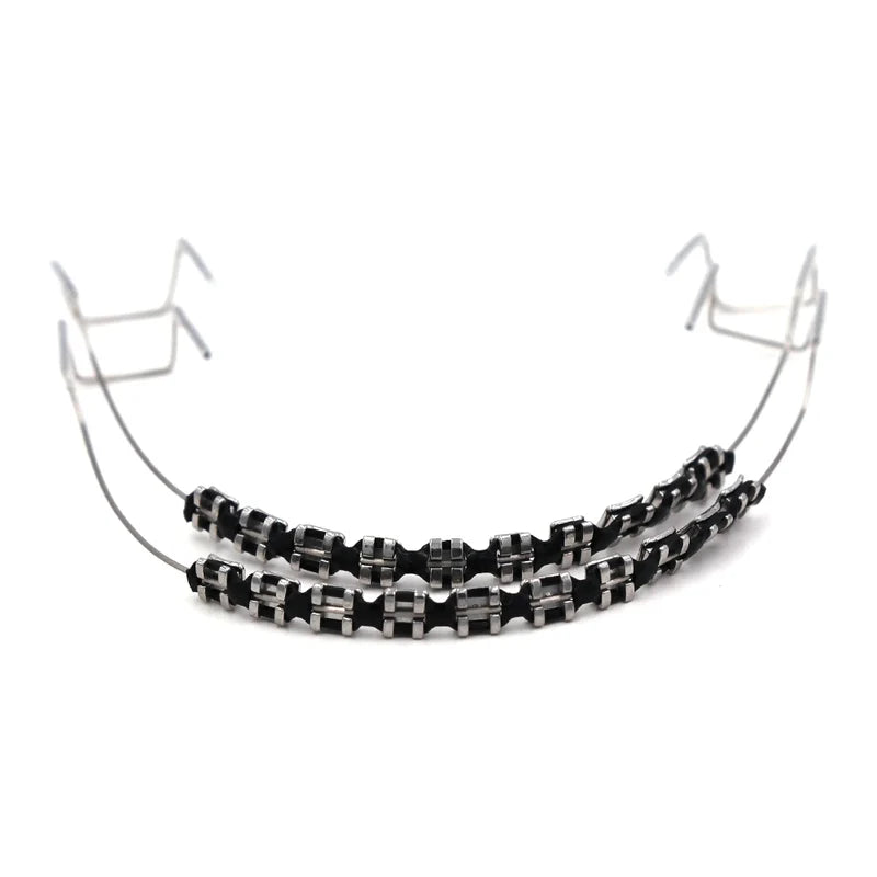 Removable Fake Braces for Teeth - Dental Jewelry for Cosplay & Parties