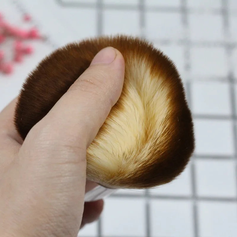 Large Loose Powder Brush for Makeup, Contour & Blush - Soft Hair Cosmetic Tool