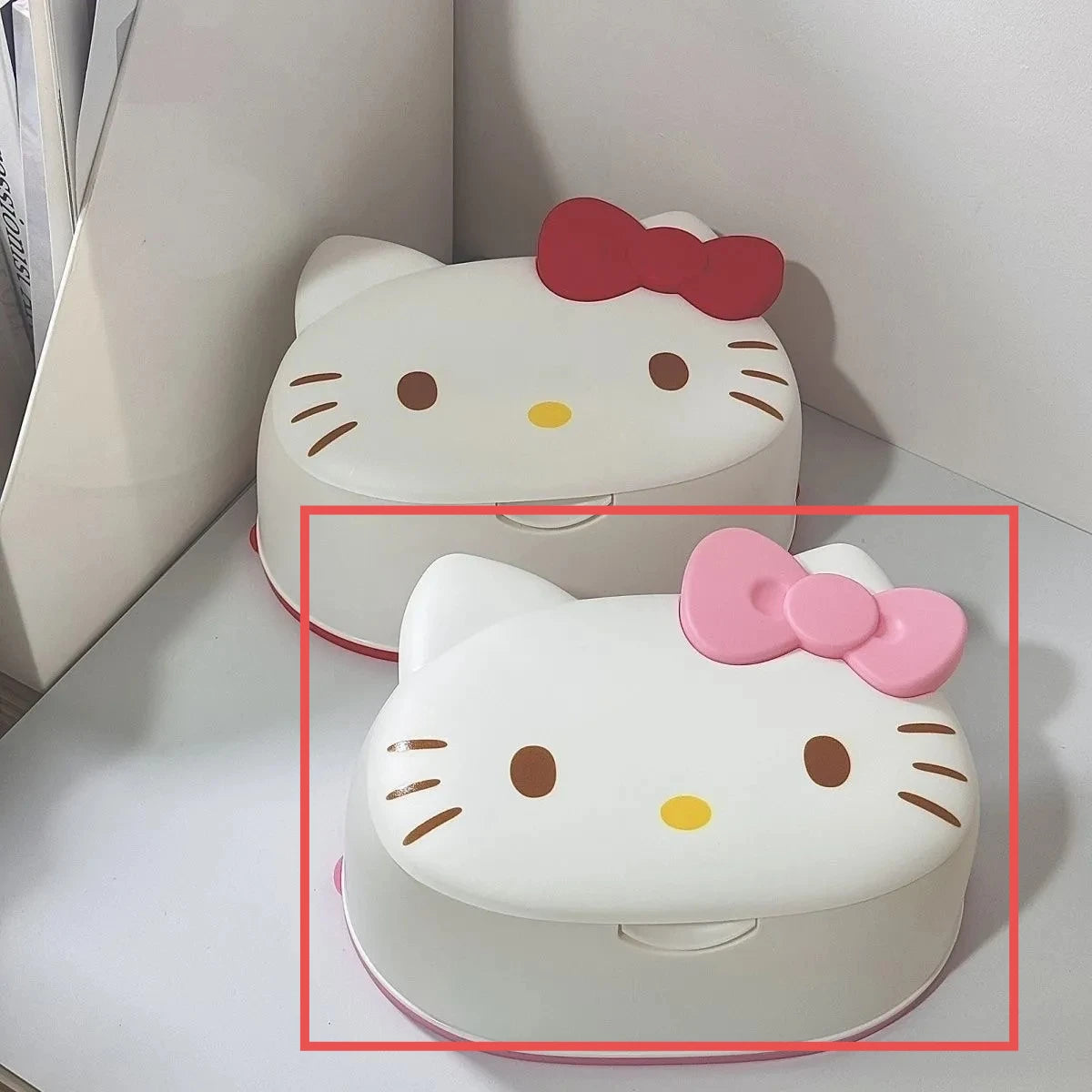 Anime Desktop Tissue Box - Large Capacity Spring Holder Organizer for Home