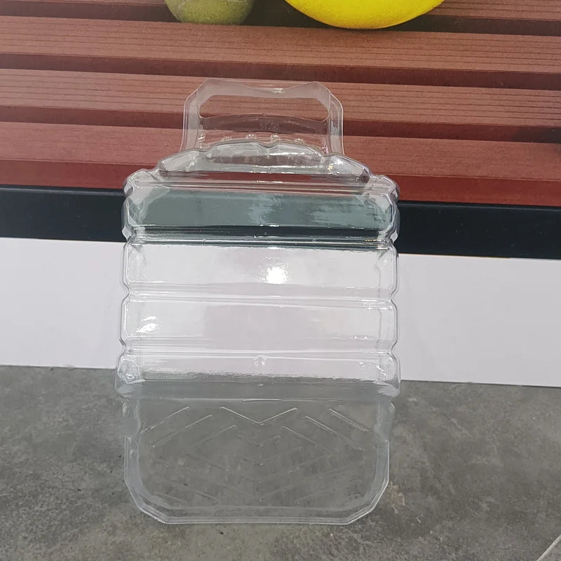 10-Pack Transparent Paint Buckets - Eco-Friendly No Residue Paint Application