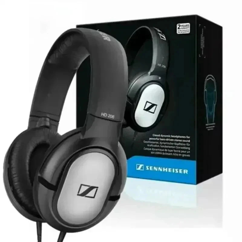 Wired Stereo Headphones with Bass, Clear Sound, 3.5mm/6.3mm Jack, Entry-Level