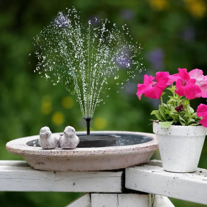 Solar Water Fountain Pump for Garden Pond Pool Bird Bath Outdoor Decoration