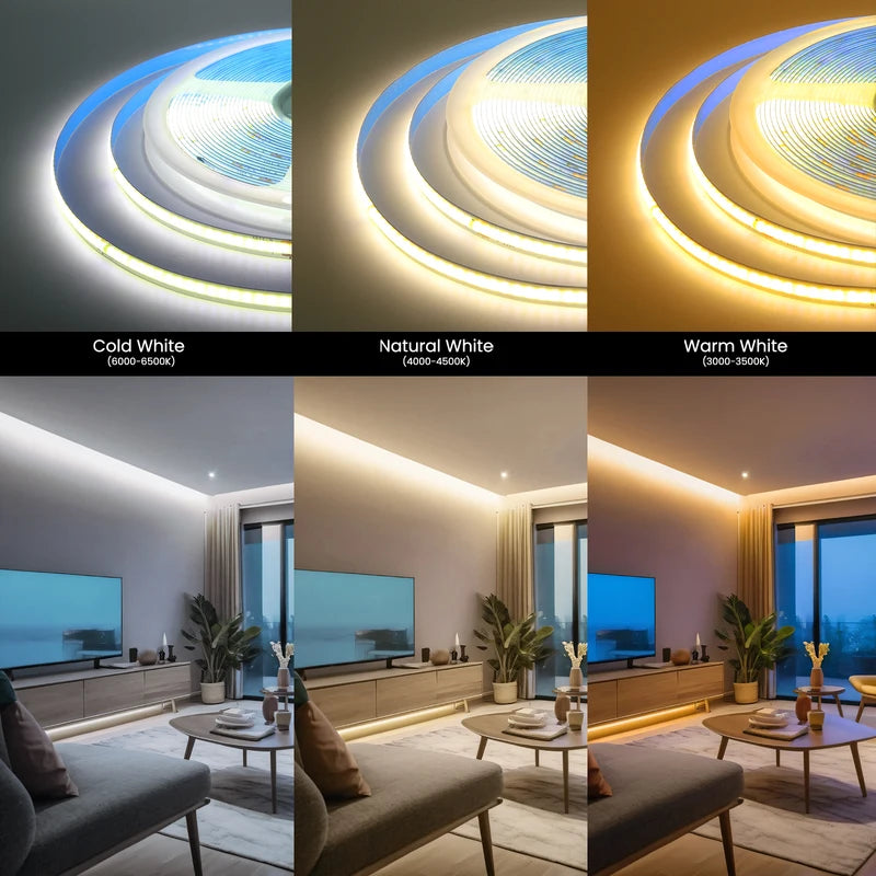 Flexible LED Strip Lights 220V AC 240 LEDs/M RGBW 5M-50M with IP20 Waterproof