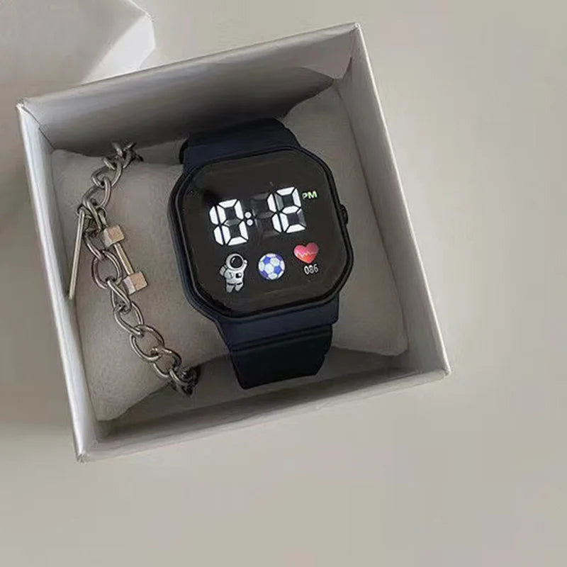 Digital LED Watch for Kids Teens and Adults - Comfortable, Lightweight, Multi-Color Options