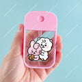 45ML Cute BT21 Plastic Water Mist Spray Bottle for Hand Sanitizer & Perfume