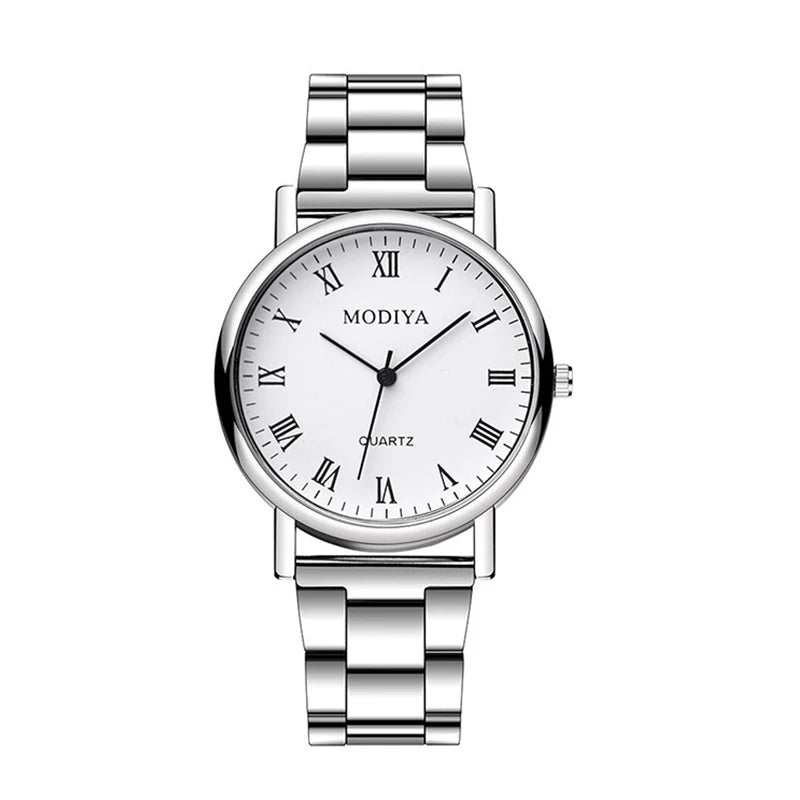 Men's Casual Quartz Watch with Alloy Band - Multiple Color Options