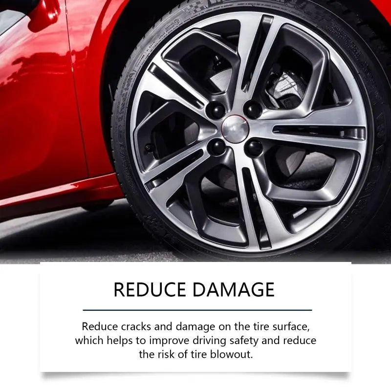 High Gloss Tire Polish Wax for Car Motorcycle SUV Restores Shine & Prevents Cracks