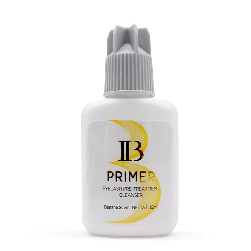 Eyelash Extension Adhesive Primer & Glue Set for Professional Lash Application - Fast Dry & Long Lasting - 15ml