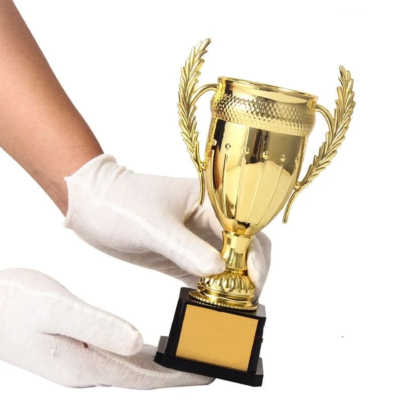 Children's Custom Trophy Award Cup for Soccer Competition - Plastic Model Prize