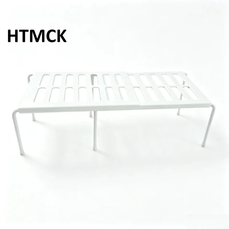 Telescopic Expandable Kitchen & Bathroom Storage Rack - Space Saving Organizer