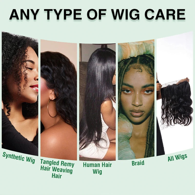 100ml Wig Moisturizing Spray for Synthetic Hair - Frizz Control & Shine