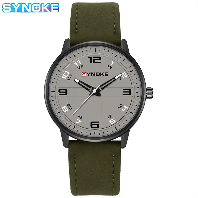 Men's Quartz Watch - Retro Sporty Business Wristwatch for Men