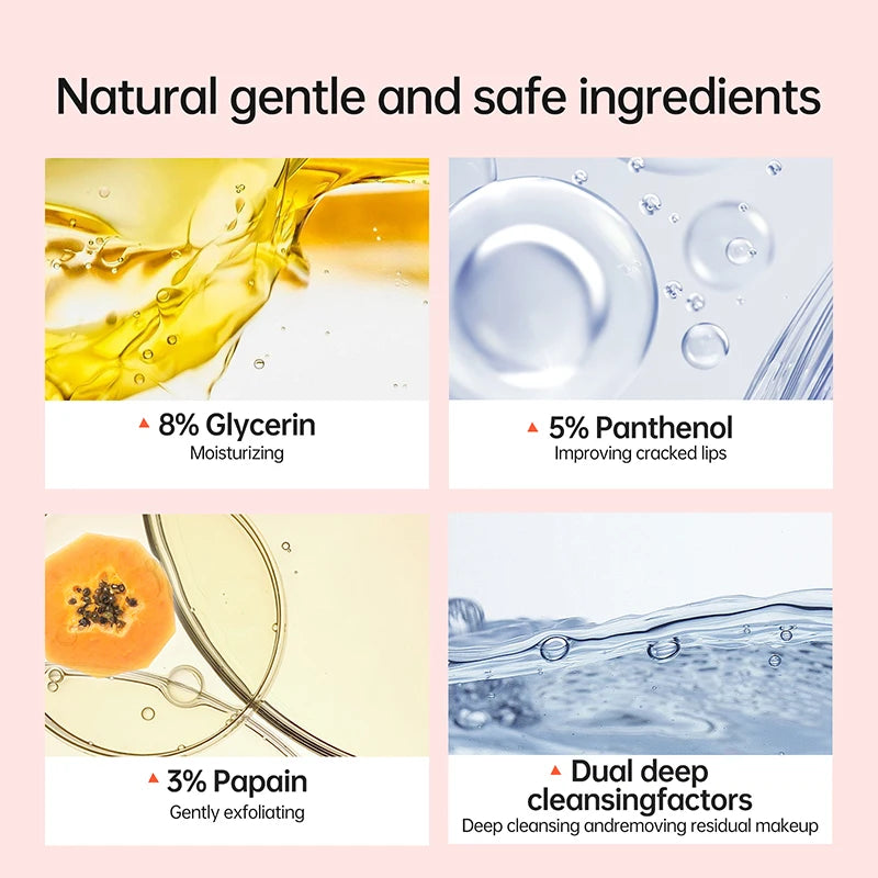 Lip Mask Bubble Exfoliating Oil - Lightening, Moisturizing & Brightening
