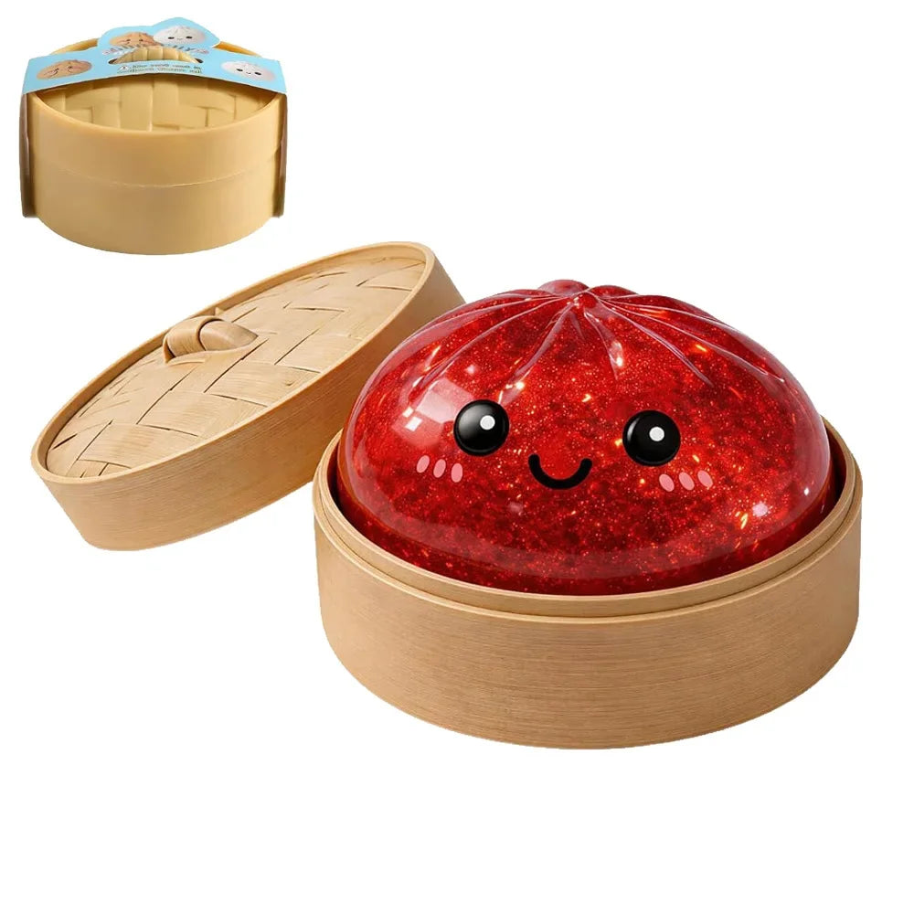 Halloween Ghost Dumplings Toy - Soft Squishy Fidget Stress Relief Toy for Kids
