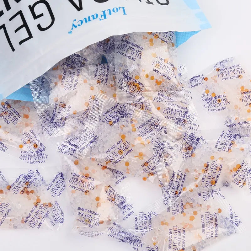 10g 40 Pack Non-Toxic Silica Gel Desiccant Moisture Absorber Bags for Kitchen & Home
