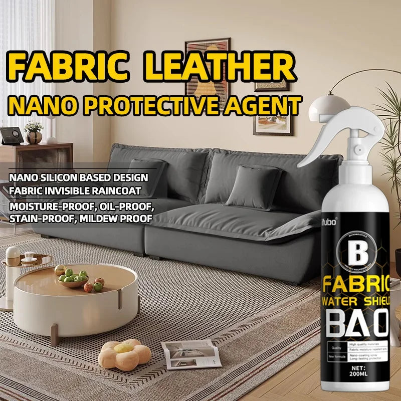 Fabric Shield Spray Waterproof & Stain-Resistant Nano Technology