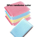 Multi-Purpose Dishwashing Sponge Set Thick Cleaning Pads Kitchen Scrubbing Cloths
