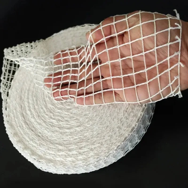 Cotton Meat Net for Cooking and Meat Preparation - Food Grade, XL Size