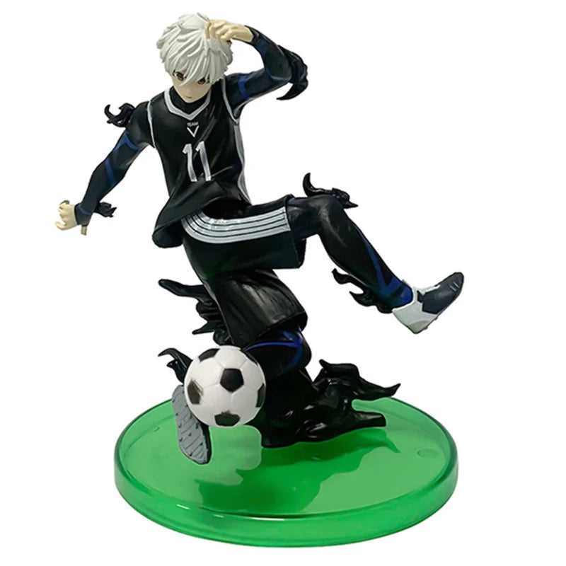 Anime Action Figures Set - BLUE LOCK Nagi, Makoto, Shirou, Voetbal Yoichi, Bachira, Meguru, 15cm Collectible Toys for Kids and Fans
