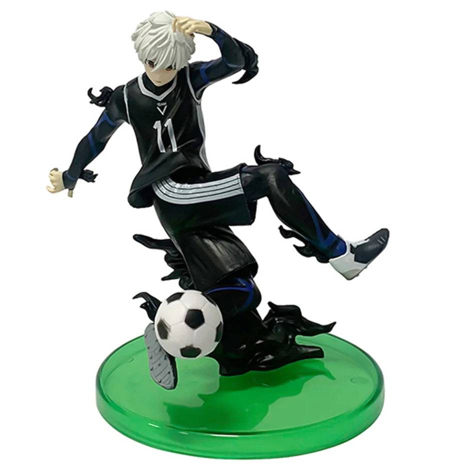 Anime Action Figures Set - BLUE LOCK Nagi, Makoto, Shirou, Voetbal Yoichi, Bachira, Meguru, 15cm Collectible Toys for Kids and Fans