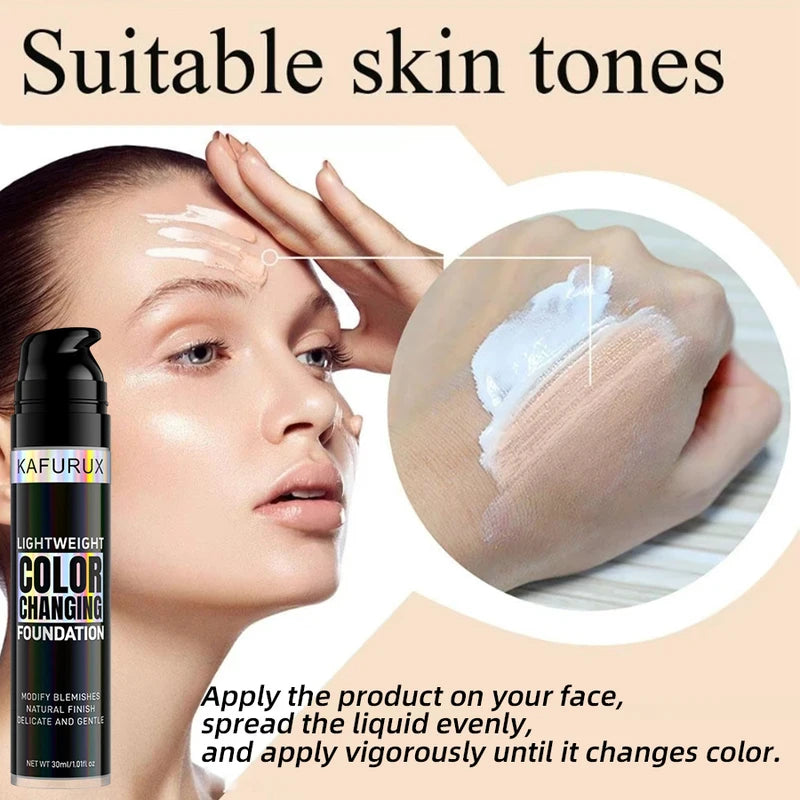 Liquid Foundation Cream - Hydrating, Long Lasting, Matte Finish for All Skin Types