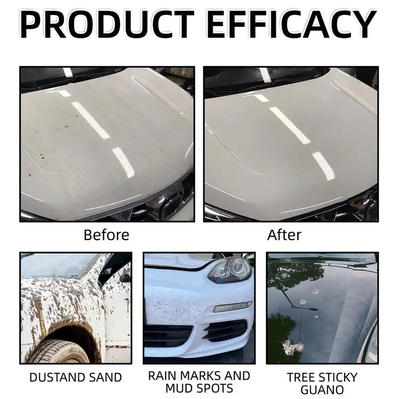 Ceramic Car Wax Coating - Scratch Repair & Long-Lasting Shine