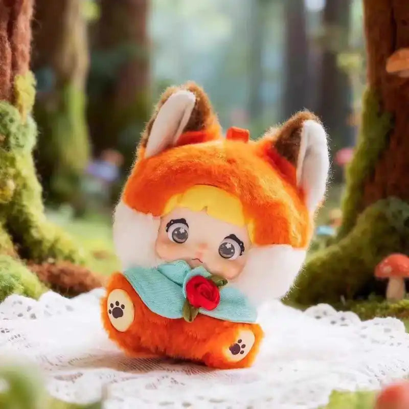 Fairy Tale Town Plush Toy Pendant Backpack Keychain Gift for Girlfriend Family Friends
