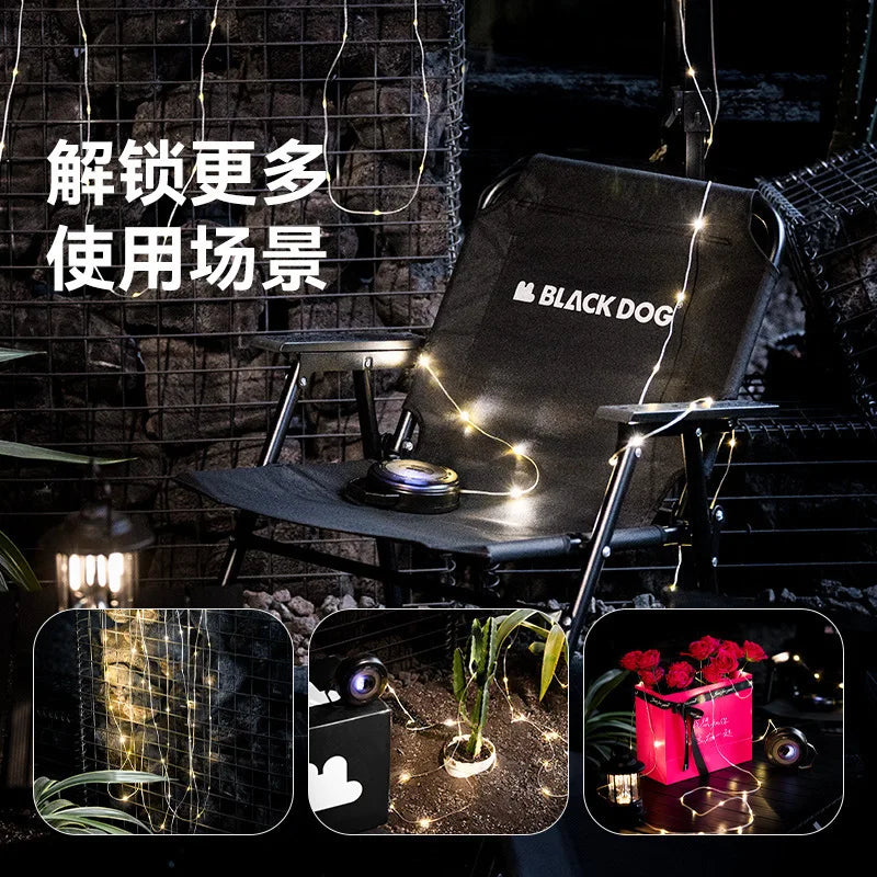 10M Outdoor Camping String Light Strip - Decorative Tent Lighting