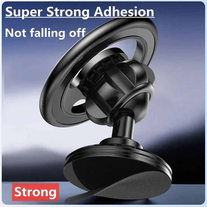 Magnetic Car Phone Holder Mount for Wireless Charging and GPS Compatibility