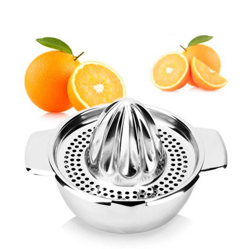 Stainless Steel Lemon Squeezer Manual Juicer for Citrus Fruits Kitchen Tool