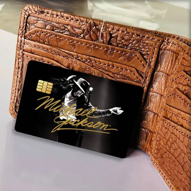 Decorative Credit Card Stickers for Bank & Debit Cards - Waterproof Scratch-Resistant 4PCS