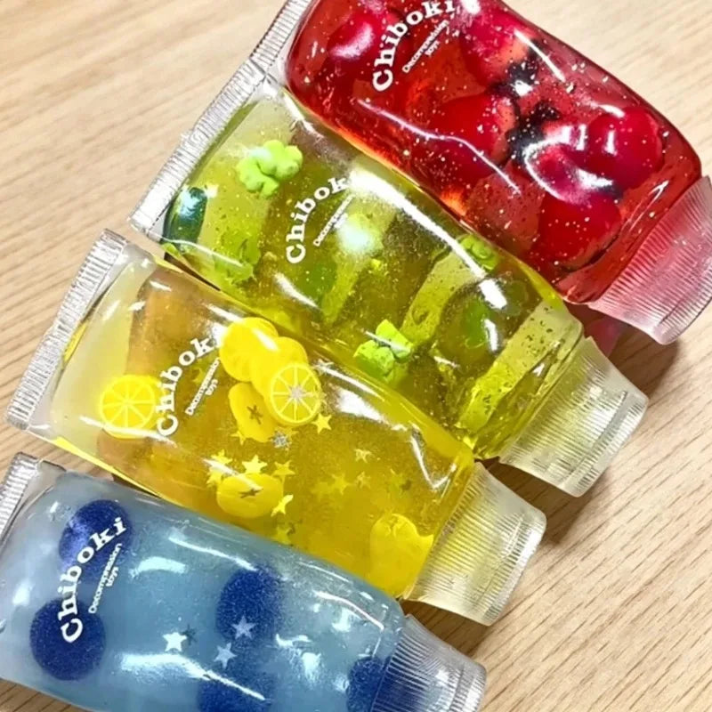 Fruit Filled Maltose Stress Relief Toy - Soft Slow Rising Squeeze Squishy Sensory Fidget