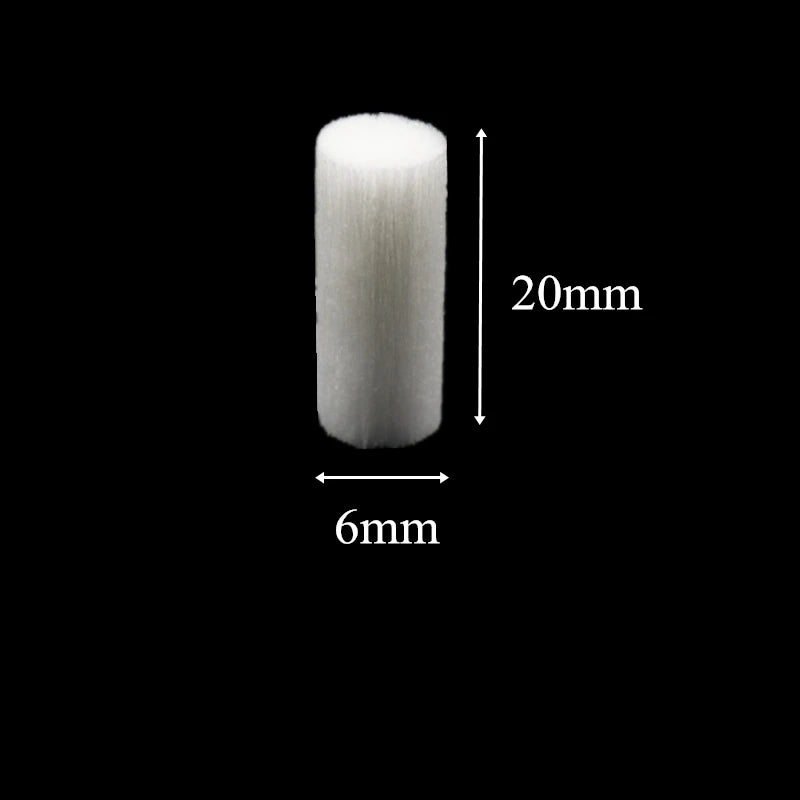 500pcs 20x6mm Sponge Cleaning Pads for DIY Crafts and Maintenance