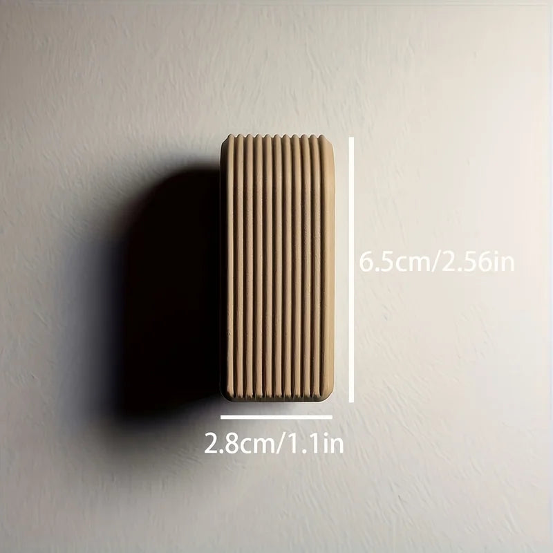 Auto-Locking Towel Hanger Wall Mount Rack Gravity Bathroom Organizer