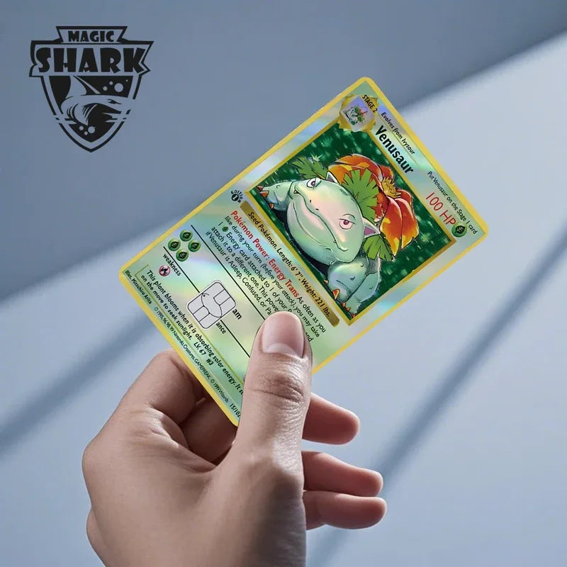 Holographic Card Skin Sticker for Credit & Debit Cards - Laser Film Protective Cover