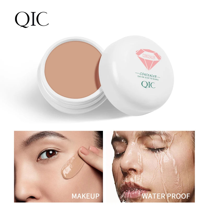 Waterproof & Sweatproof Concealer Cream for Tattoo Coverage - Long-Lasting Foundation, All Skin Types