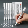 Waterproof White Marker Pen for Tattoo & Skin Marking - 1mm Tip
