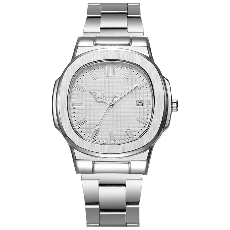 Minimalist Business Men's Quartz Watch - Trendy Fashion Timepiece