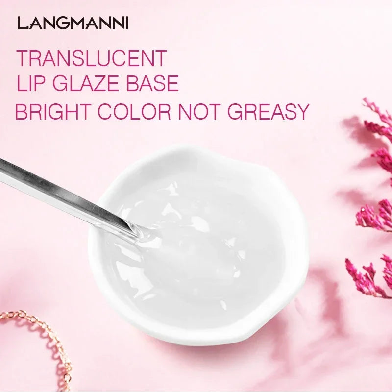 DIY Lip Gloss Base Oil - Moisturizing Non-Stick Gel for Handmade Lipstick