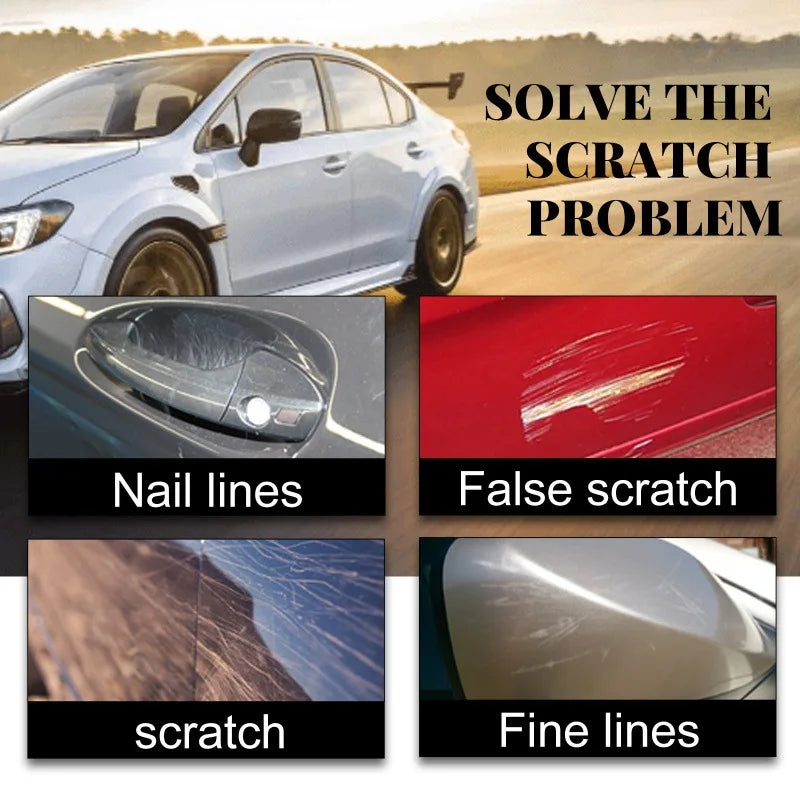 Car Scratch Remover Wax for All Colors - Paint Repair, Brightening & Renovation