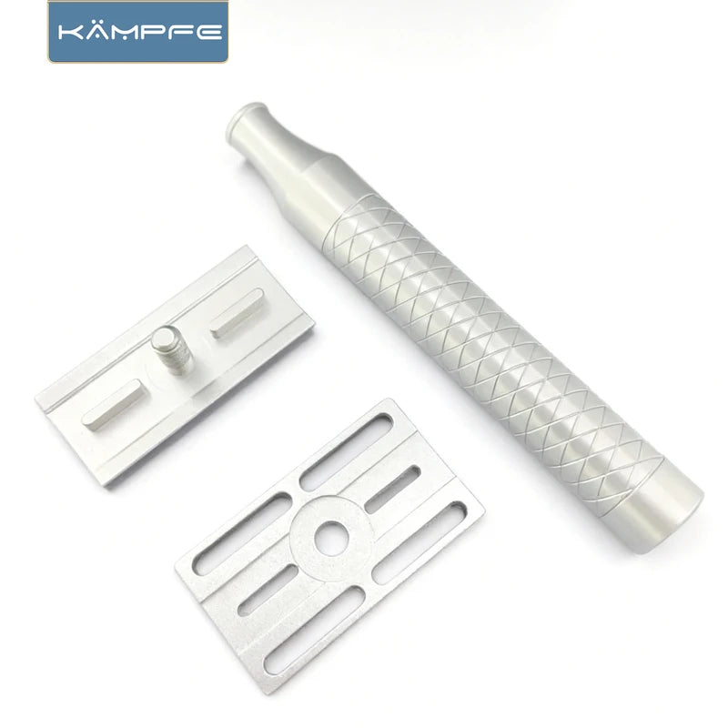 Vintage Aluminum Safety Razor Double Edge Men's Wet Shaving Razor