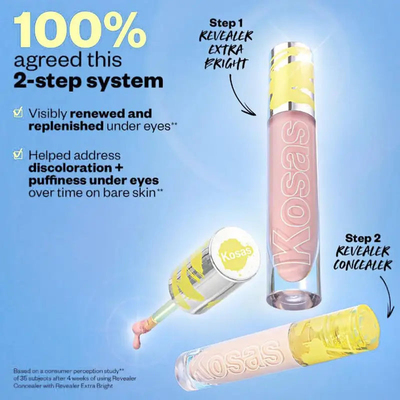 Hydrating Liquid Concealer for Dark Circles & Blemishes - Oil-Free, Waterproof, 5.3ml