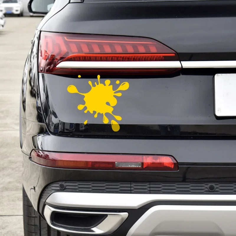 Reflective Car Water Drop Sticker Decals for Vehicle Body Bumper Window Decoration