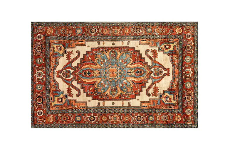 Imitation Cashmere Living Room Rug Moisture-Proof & Mildew Resistant Blanket