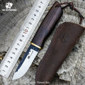 High Carbon Steel Hunting Knife - Outdoor Survival & Camping Tool