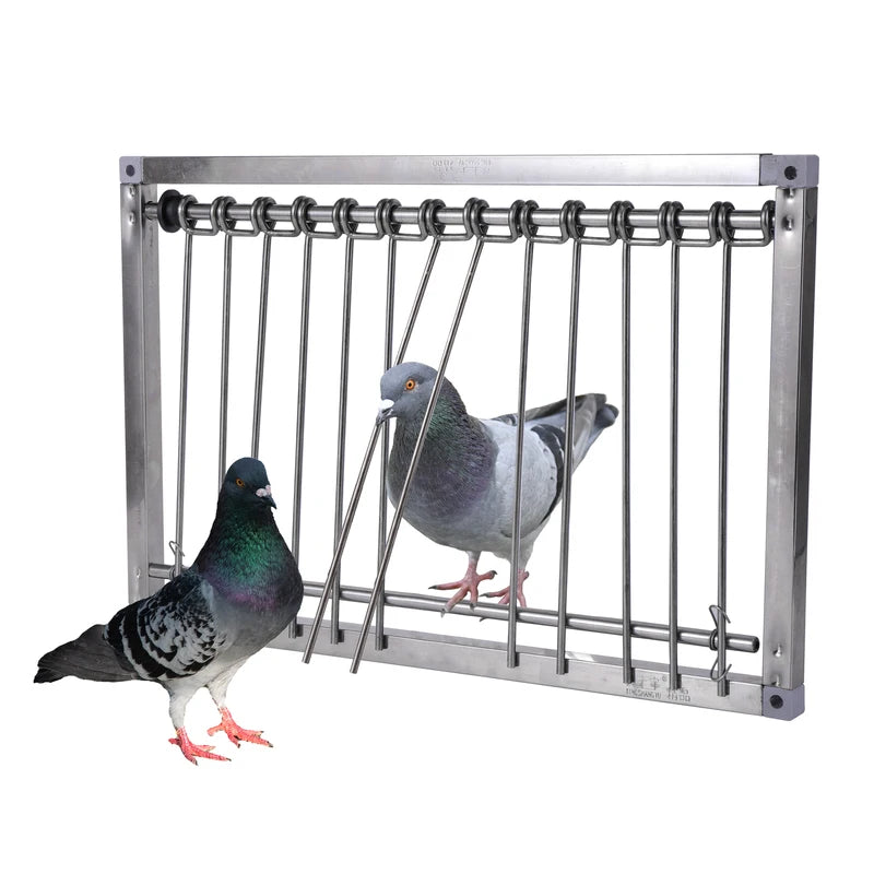Stainless Steel Dovecot Trap Door for Pigeon Loft Bird Cage Entrance
