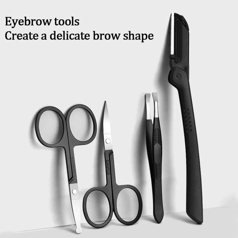 Manicure Tool Set 7-24Pcs Stainless Steel Nail Clippers & Grooming Kit
