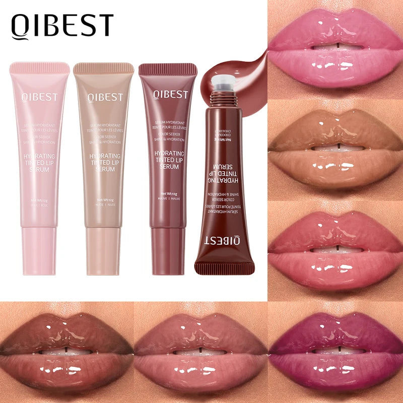 Watery Crystal Jelly Lip Oil Balm - Moisturizing Smoothing Lip Gloss